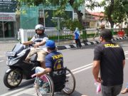 Forum Difabel Kudus Kampanyekan Protokol Kesehatan dengan Bagi Masker