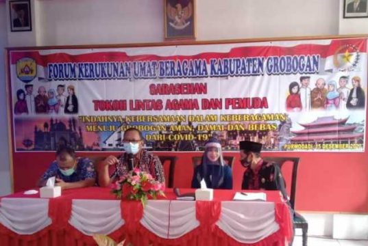 FKUB Grobogan Ajak Masyarakat Cegah Paham Radikalisme Lewat Sarasehan