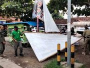 Tim Gabungan di Kabupaten Purworejo Turunkan APK Pilkada 2020