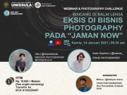 Komunikasi Unissula Akan Bedah Rahasia Bisnis Photografhy Jaman Now