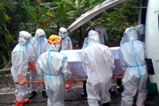 Jajaran Kontraktor Wonogiri Berduka, Mantan Ketua Gapensi Dimakamkan Secara Prosedur Covid
