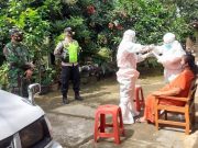 Ini yang Dilakukan TNI-Polri Wonogiri Saat Tim Covid Melaksanakan Tracking