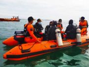 Panglima, Menhub, dan Ka Basarnas Tinjau Lokasi Jatuh Sriwijaya Air