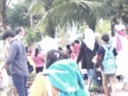 Pengunjung Wisata Central Park Zoo & Resort Membeludak
