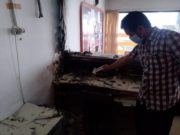 Ruang Kasir Kantor Pos Kopang Dilalap Si Jago Merah