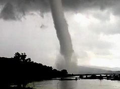 Bencana Puting Beliung Melanda Perairan Waduk Gajahmungkur Wonogiri