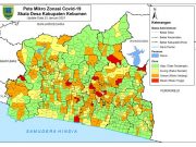 Positif Covid-19 di Kebumen Bertambah 133 Orang, 5 Kecamatan Zona Merah