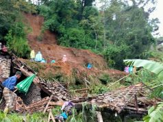 Longsor Lagi di Kaliangkrik Sore Ini, 2 Rumah Rusak Parah