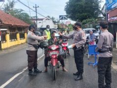 Polres Kebumen Lanjutkan Operasi Pendisiplinan Adaptasi Kebiasaan Baru