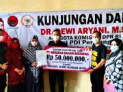 Dewi Aryani Bantu Warga Difabel Kabupaten Tegal