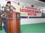 Wali Kota Tegal Kukuhkan Satkorcab Banser