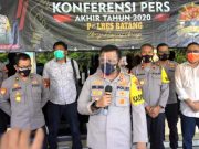 Sepanjang 2020, Polres Batang Ungkap 87 Persen Kasus