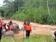 Tim SAR Gabungan Terus Cari Korban Hanyut di Sungai Lebeng Batang