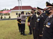 Tahun Baru 2021, 79 Personel Polres Wonosobo Naik Pangkat