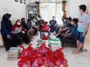 Plt Bupati Bulungan Berikan Bantuan Sembako Pada Mahasiswa Asrama