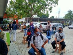 Pemohon Perpanjangan SIM dan STNK Membludak, Prokes Tetap Diterapkan
