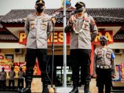 ‘Welcome and Farewell’ Kapolres Blora Tanpa Pedang Pora