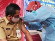 Bupati Djoko Nugroho Divaksin, Tak Terasa Katanya