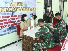 Prajurit Kodam IV/Diponegoro Donorkan Plasma Darah Konvalesen
