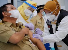 Vaksinasi Covid-19 Baru Mencapai 77,7 Persen