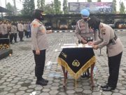 Jabatan Kasat Lantas dan Kasat Sabhara Polres Tegal Kota Diserahterimakan
