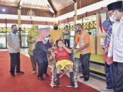 Bupati Tegal Serahkan 56 Kursi Roda kepada Penyandang Disabilitas