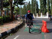 Sigit Kembali Gowes Meninjau Pelaksanaan PPKM Pekan Kedua
