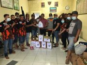 Anggota Pemuda Pancasila Pun Patungan untuk Bantu Korban Banjir