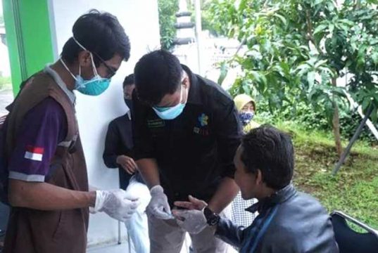 Pelanggar Prokes di Batang Jalani Rapid Test Antibodi