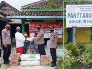 Naik Pangkat, Anggota Polres Blora Tasyakuran ke Panti Asuhan