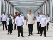Tiga Menteri Hadiri Peresmian Jembatan Bengawan Solo Baru