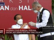 Habis Divaksin Presiden Tertawa Sambil Berkata: ‘Tidak Terasa Sama Sekali’