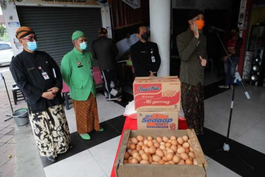 Gubernur Jateng Kirim Bantuan untuk para Sesepuh Gereja