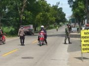 Pelanggar Prokes di Sambong, Langsung Dikenai Sanksi Sosial