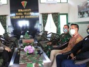 Kapolres Blora bersama Danyon 410/Alugoro Kompak Jaga Sinergitas
