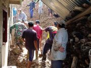 Rumah Warga di Garung Lor Sukoharjo Tertimpa Tanah Longsor