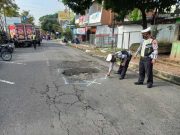 Satlantas Polres Wonosobo Inspeksi Jalan Rusak dan Berlubang