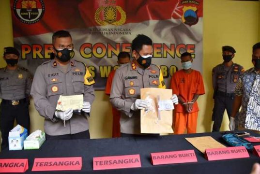 Bawa Narkoba, Tiga Pemuda di Wonosobo Ditangkap Polisi