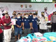 Tiga Tersangka Pencurian HP di Konter Anaya Cell Dibekuk