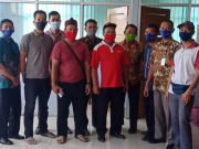 Tidak Ingin Jadi Klaster Covid-19, Bagikan Masker ke Pedagang dan Pengunjung