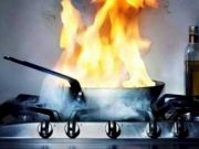 Diduga Lupa Matikan Kompor, Rumah Terbakar