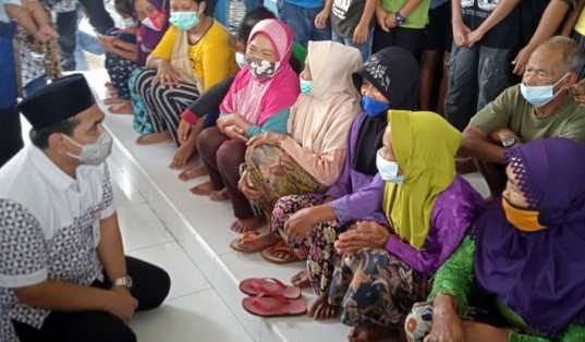 Di Depan Wagub Jateng Pengungsi Merapi Minta Pulang