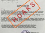 Beredar Surat Edaran Palsu Dana Kompensasi Covid-19 di Temanggung