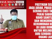 Bupati Magelang Besok Pagi Divaksin Covid-19 Pertama