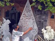 Wayang Berbahan Besi Galvalum, Kreasi Seniman Lereng Merbabu