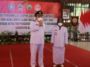 Arief Rohman – Tri Yuli Setyowati Resmi Dilantik Jadi Bupati dan Wakil Bupati Blora