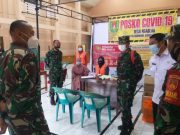 Dandim Magelang Tinjau Posko PPKM di Srumbung