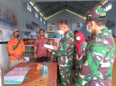 Dandim Magelang Tinjau Posko Pembatasan Kegiatan Masyarakat