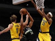 Strategi Triple-Double Antetokounmpo Bawa Bucks Kalahkan Pacers