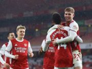 Hattrick Aubameyang Antar Arsenal Kalahkan Leeds 4-2